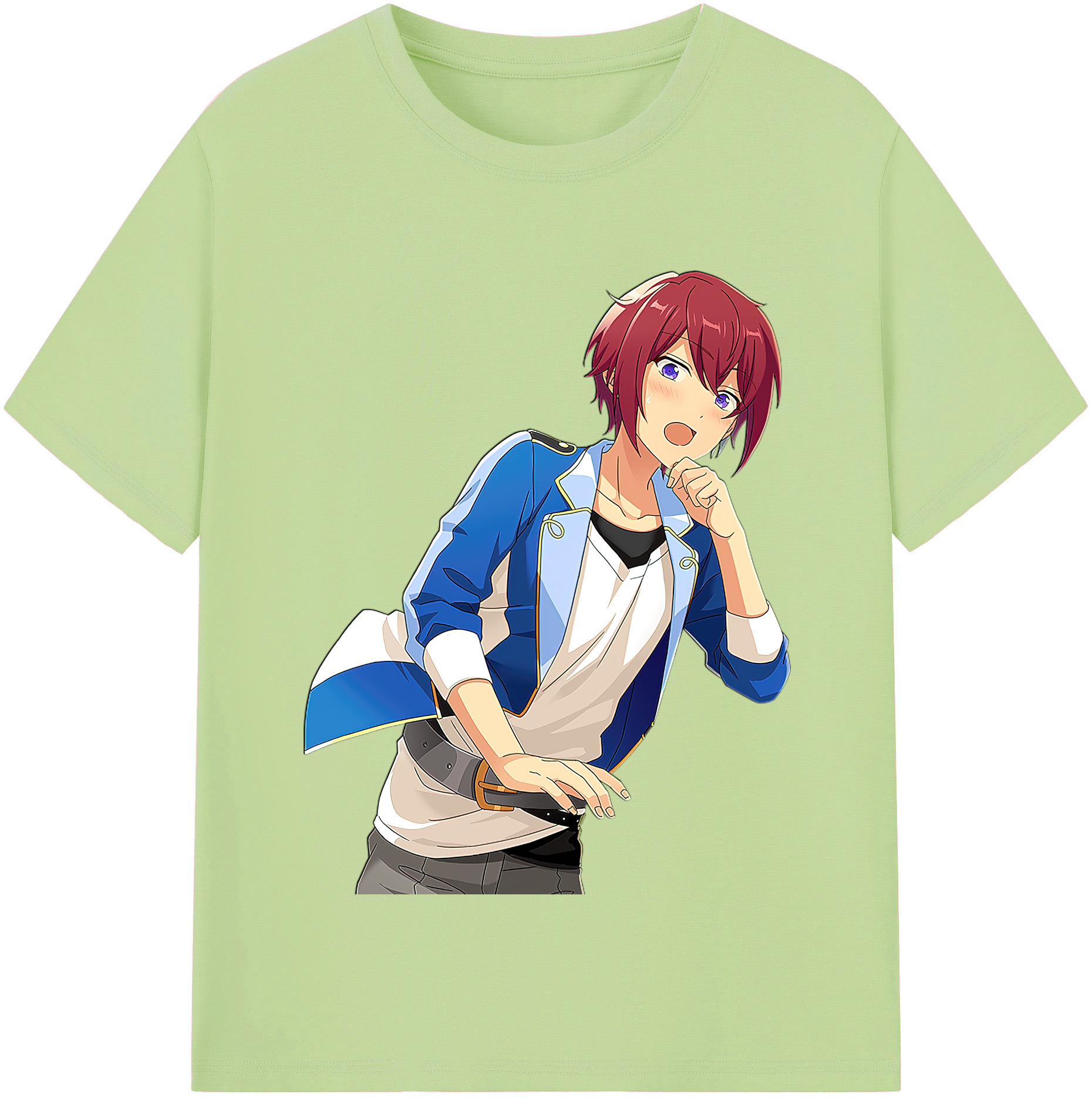 （画像用） あんさんぶるスターズ! Ensemble Stars 綿100％半袖Tシャツ（フロントプリント）